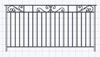 ArtSteel Fence 40