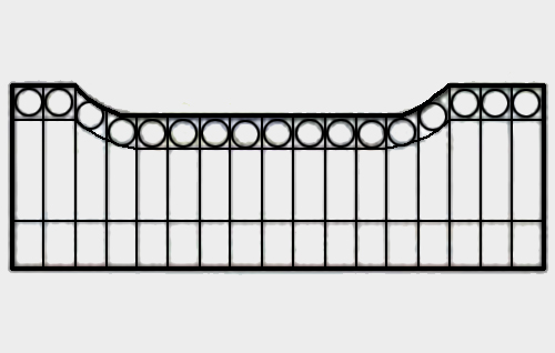 ArtSteel Driveway Gate 054