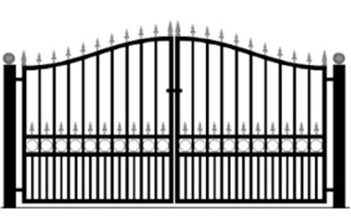 ArtSteel Driveway Gate 038