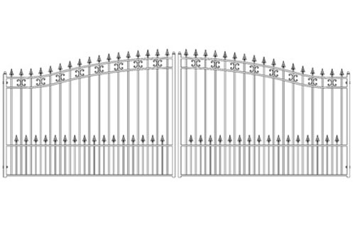 ArtSteel Driveway Gate 033