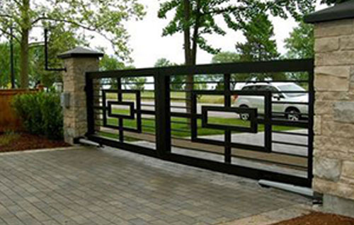 ArtSteel Driveway Gate 029