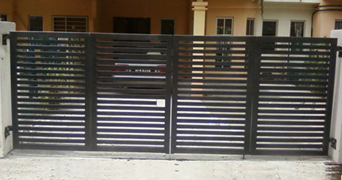 ArtSteel Driveway Gate 062