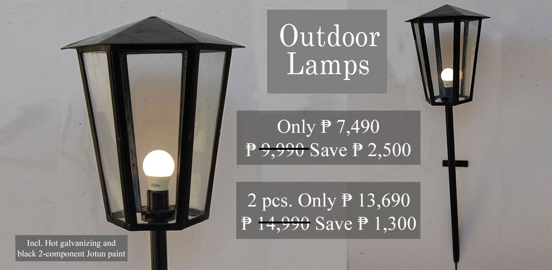 ArtSteel Outdoor Lamps