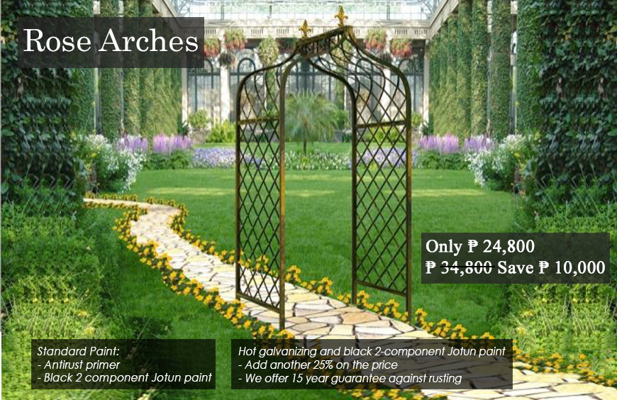 ArtSteel Rose Arches