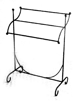 Artsteel Towel Rack wac33a